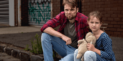 Timothy James - Photoshoot. Dad, homeless.